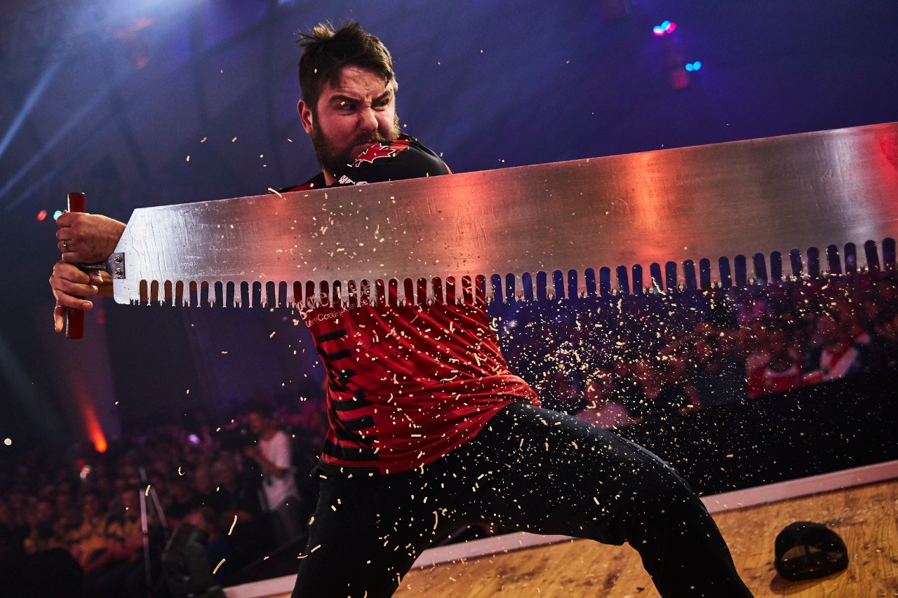 Sección de prensa Timbersports